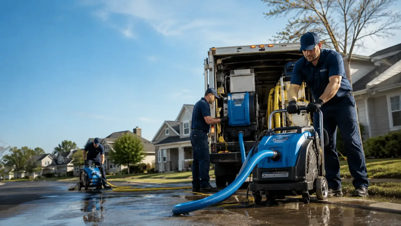 Flood Damage Cleanup in La Marque, TX